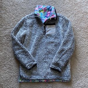 Reversible Lilly Pulitzer Sherpa